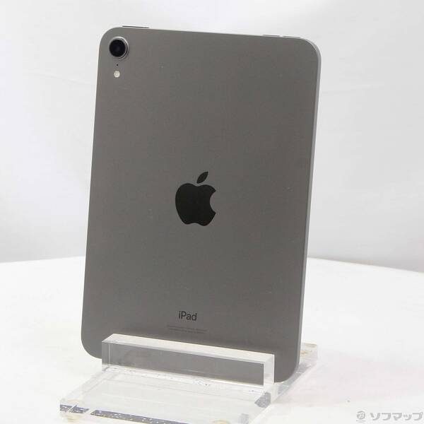 【中古】Apple(アップル) iPad mini 第6世代 64GB スペースグレイ MK7M3J/A Wi-Fi 【276-ud】