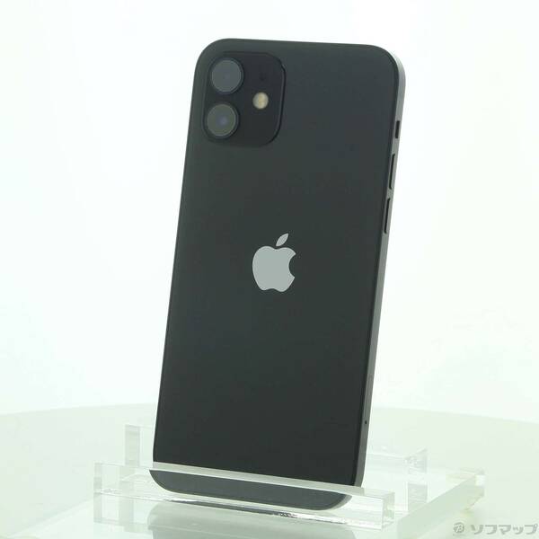 【中古】Apple(アップル) iPhone12 256GB ブラック MGJ03J/A SIMフリー 【297-ud】