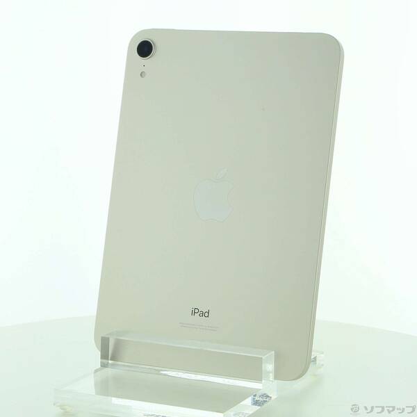 【中古】Apple(アップル) iPad mini 第6世代 64GB スターライト MK7P3J/A Wi-Fi 【377-ud】