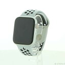 【中古】Apple(アップル) Apple Watch Series 5 GPS + Cellular 44mm シルバーアルミニウムケース ピュアプラチナム/...