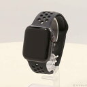 【中古】Apple(アップル) Apple Watch SE 第1世代 Nike GPS + Cellular 40mm スペースグレイアルミニウムケース アン...