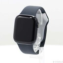 【中古】Apple(アップル) Apple Watch Series 7 GPS 41mm ミッドナイトアルミニウムケース ミッドナイトスポーツバンド 【377...