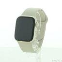 【中古】Apple(アップル) Apple Watch Series 8 GPS 41mm スターライトアルミニウムケース スターライトスポーツバンド 【377...