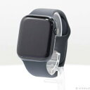 【中古】Apple(アップル) Apple Watch Series 7 GPS 45mm ミッドナイトアルミニウムケース ミッドナイトスポーツバンド 【377...