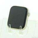 【中古】Apple(アップル) Apple Watch Series 8 GPS 45mm スターライトアルミニウムケース バンド無し 【377-ud】