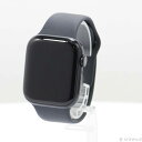 【中古】Apple(アップル) Apple Watch Series 7 GPS 45mm ミッドナイトアルミニウムケース ミッドナイトスポーツバンド 【377...