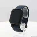 【中古】Apple(アップル) Apple Watch Series 9 GPS 41mm ミッドナイトアルミニウムケース ミッドナイトスポーツループ 【258...