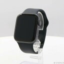 【中古】Apple(アップル) Apple Watch SE 第1世代 GPS 44mm スペースグレイアルミニウムケース ブラックスポーツバンド 【258-u...