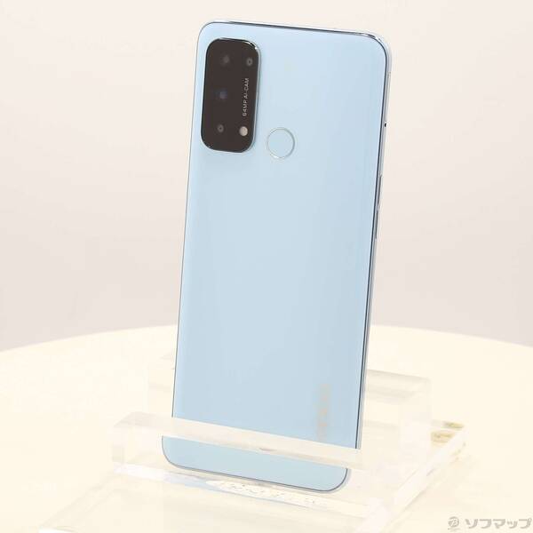 【中古】OPPO(オッポ) OPPO Reno5 A 128GB アイスブルー A101OP Y!mobile SIMフリー 【305-ud】