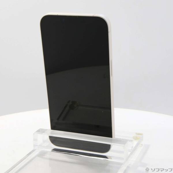 【中古】Apple(アップル) iPhone13 256GB スターライト MLNJ3J／A SIMフリー 【196-ud】
