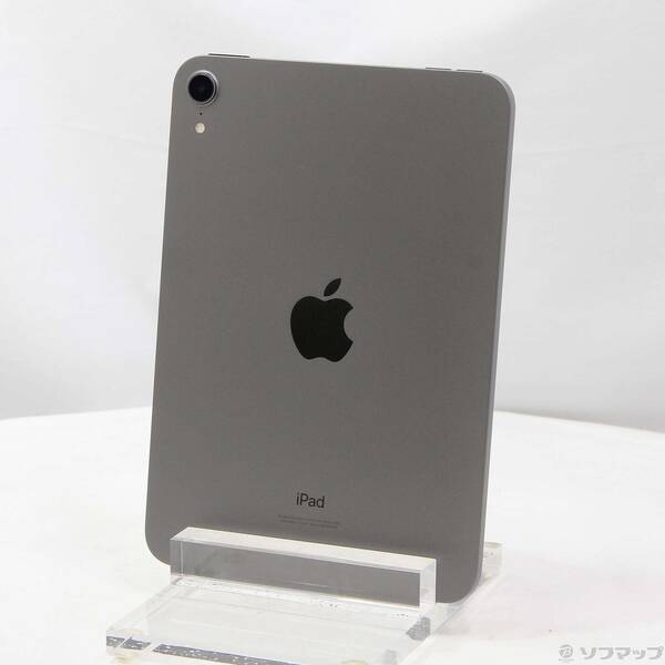 【中古】Apple(アップル) iPad mini 第6世代 256GB スペースグレイ MK7T3J／A Wi-Fi 【352-ud】
