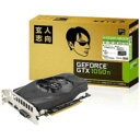 【中古】KuroutoShikou(玄人志向) GF-GTX1050Ti-4GB/OC/SF 【305-ud】