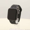 【中古】Apple(アップル) Apple Watch SE 第1世代 Nike GPS + Cellular 44mm スペースグレイアルミニウムケース アン...