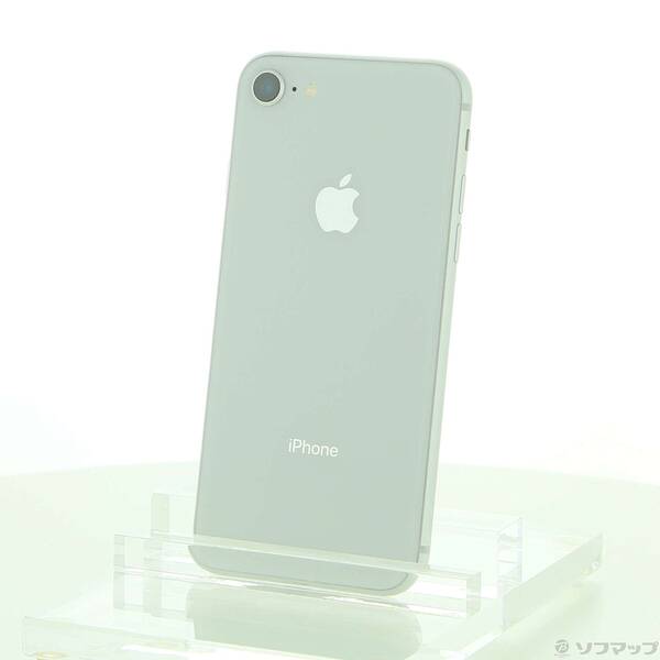 【中古】Apple(アップル) iPhone8 256GB シルバー NQ852J/A SIMフリー 【348-ud】