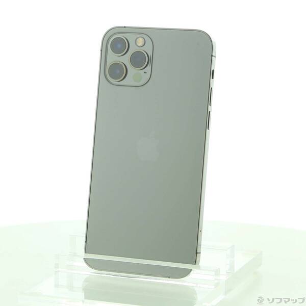 【中古】Apple(アップル) iPhone12 Pro 256GB グラファイト MGM93J/A SIMフリー 【344-ud】