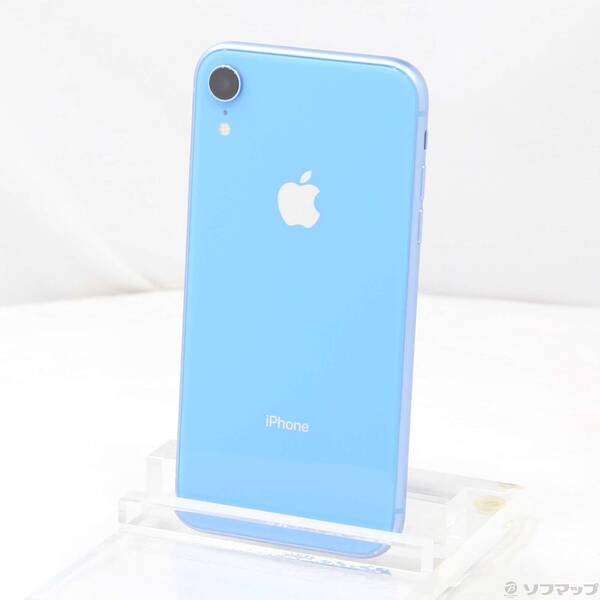 【中古】Apple(アップル) iPhoneXR 64GB ブルー MT0E2J/A SIMフリー 【251-ud】