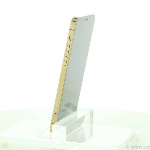 【中古】Apple(アップル) iPhone12 Pro 128GB ゴールド NGM73J／A SoftBank 【344-ud】