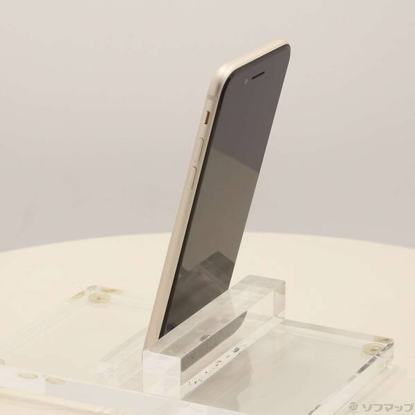 【中古】Apple(アップル) iPhone SE 第3世代 64GB スターライト MMYD3J／A SIMフリー 〔ネットワーク利用制限▲〕 【247-ud】