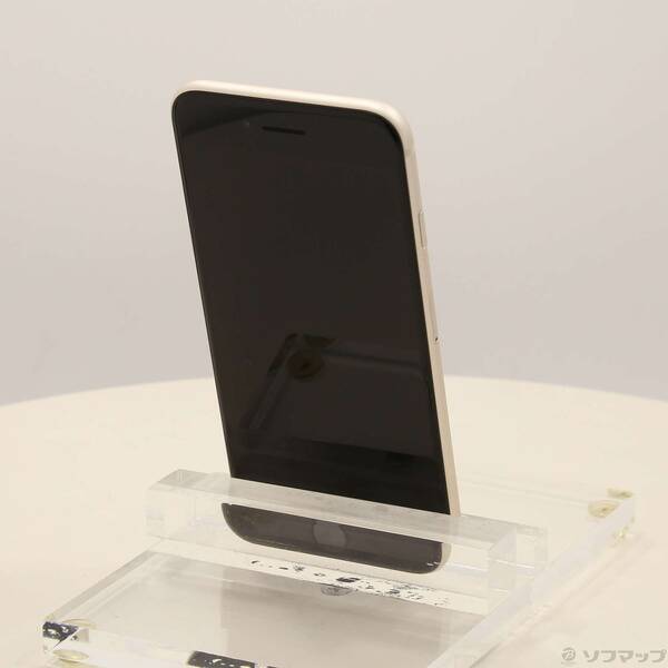 【中古】Apple(アップル) iPhone SE 第3世代 64GB スターライト MMYD3J／A SIMフリー 〔ネットワーク利用制限▲〕 【247-ud】
