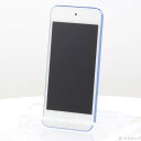 【中古】Apple(アップル) iPod touch第7世代 メモリ32GB ブルー MVHU2J/A 【348-ud】