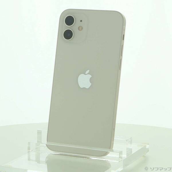 【中古】Apple(アップル) iPhone12 64GB ホワイト MGHP3J/A SIMフリー 【276-ud】