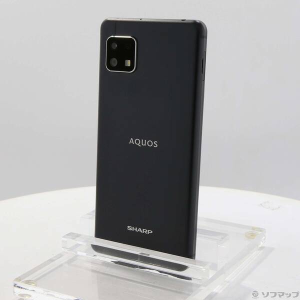【中古】SHARP(シャープ) AQUOS sense4 lite 64GB ブラック ZKME2002BK 楽天 SIMフリー 【348-ud】