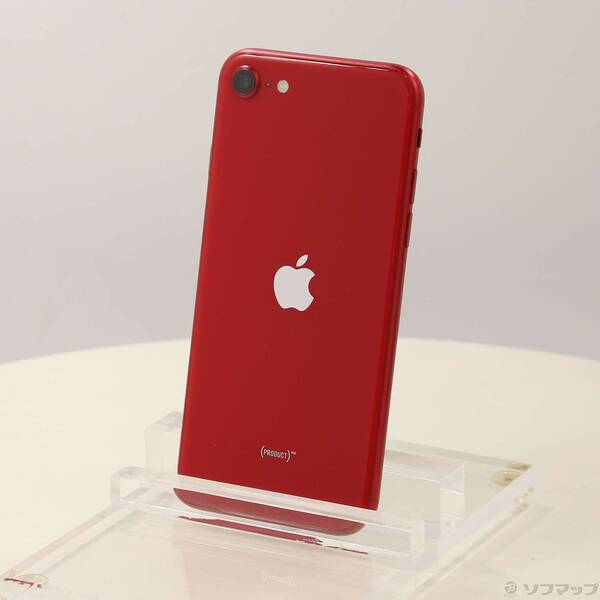 【中古】Apple(アップル) iPhone SE 第2世代 128GB プロダクトレッド MXD22J/A SIMフリー 【377-ud】