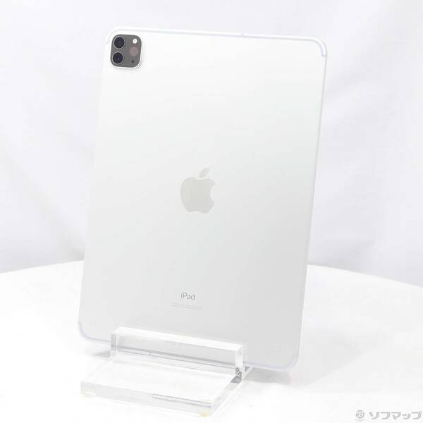 【中古】Apple(アップル) iPad Pro 11インチ 第2世代 128GB シルバー MY2W2J/A docomoロック解除SIMフリー 【377-ud】