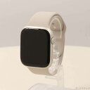 【中古】Apple(アップル) Apple Watch Series 8 GPS 45mm スターライトアルミニウムケース スターライトスポーツバンド 【295-ud】(2)