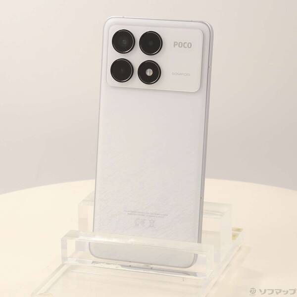 【中古】Xiaomi(シャオミ) POCO F6 Pro 512GB ホワイト MZB0HEKJP SIMフリー 【344-ud】