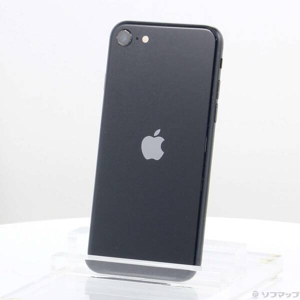 【中古】Apple(アップル) iPhone SE 第3世代 64GB ミッドナイト MMYC3J/A SIMフリー 【258-ud】