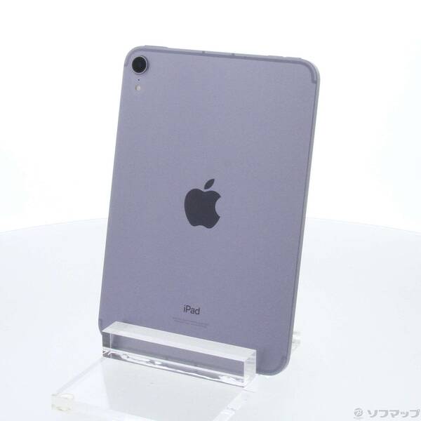 【中古】Apple(アップル) iPad mini 第6世代 256GB パープル MK8K3J/A SIMフリー 【269-ud】