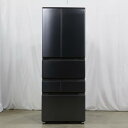 【中古】SHARP(シャープ) 〔中古品〕 プラズマクラスター冷蔵庫 ダスクダークメタル SJ-MF43P-H [幅65cm /429L /6ドア /観音開きタ...