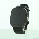 【中古】Apple(アップル) Apple Watch Ultra 2 GPS + Cellular 49mm ブラックチタニウムケース ブラックオーシャンバン...