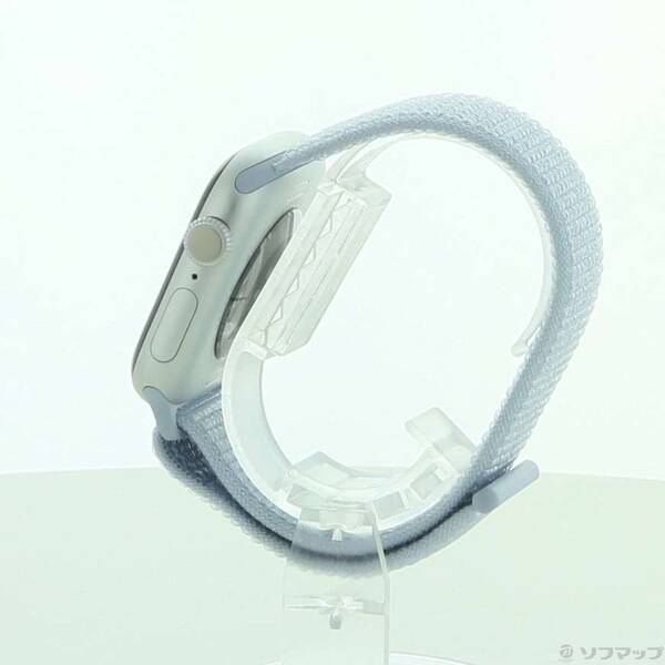 【中古】Apple(アップル) 〔展示品〕 Apple Watch Series 10 GPS 42mm シルバーアルミニウムケース ブルークラウドスポーツループ 【295-ud】