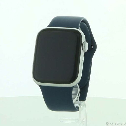 【中古】Apple(アップル) 〔展示品〕 Apple Watch SE 第2世代 GPS 44mm シルバーアルミニウムケース ストームブルースポーツバンド 【258-ud】 【中古】Apple(アップル) 〔展示品〕 Apple Watch SE 第2世代 GPS 44mm シルバーアルミニウムケース ストームブルースポーツバンド 【258-ud】