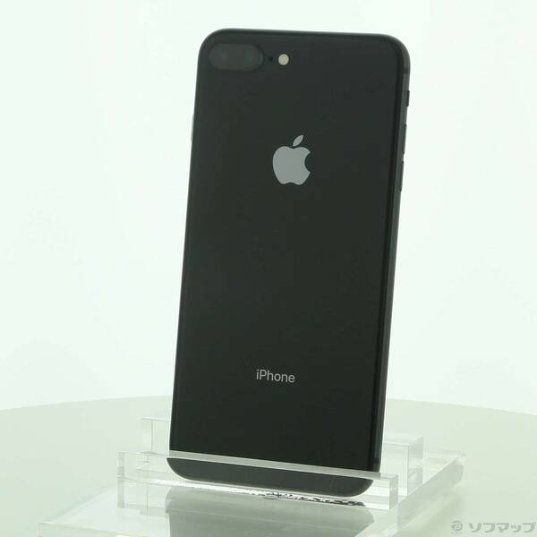 【中古】Apple(アップル) iPhone8 Plus 64GB スペースグレイ MQ9K2J/A SIMフリー 【348-ud】