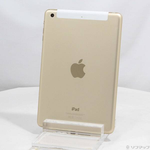 【中古】Apple(アップル) iPad mini 3 16GB ゴールド MGYR2J/A au 【251-ud】