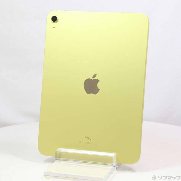 【中古】Apple(アップル) iPad 第10世代 64GB イエロー MPQ23J/A Wi-Fi 【262-ud】