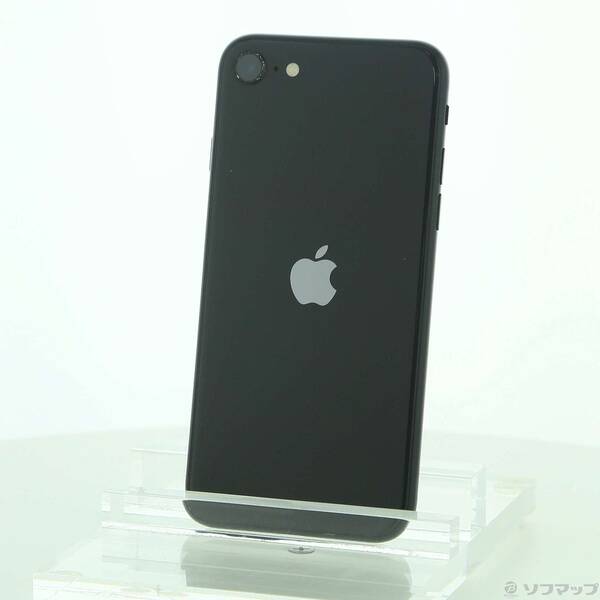 【中古】Apple(アップル) iPhone SE 第2世代 128GB ブラック MHGT3J/A SIMフリー 【196-ud】
