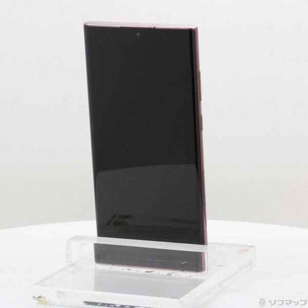 【中古】SAMSUNG(サムスン) Galaxy S22 Ultra 256GB バーガンディ SC-52C docomo SIMフリー 【348-ud】