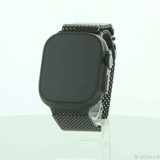 【中古】Apple(アップル) Apple Watch Ultra 2 GPS + Cellular 49mm ブラックチタニウムケース ブラックチタニウムミラネーゼループ 【344-ud】 【中古】Apple(アップル) Apple Watch Ultra 2 GPS + Cellular 49mm ブラックチタニウムケース ブラックチタニウムミラネーゼループ 【344-ud】