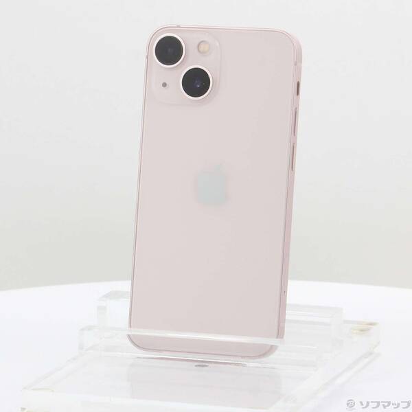 【中古】Apple(アップル) iPhone13 mini 128GB ピンク MLJF3J/A SIMフリー 【368-ud】