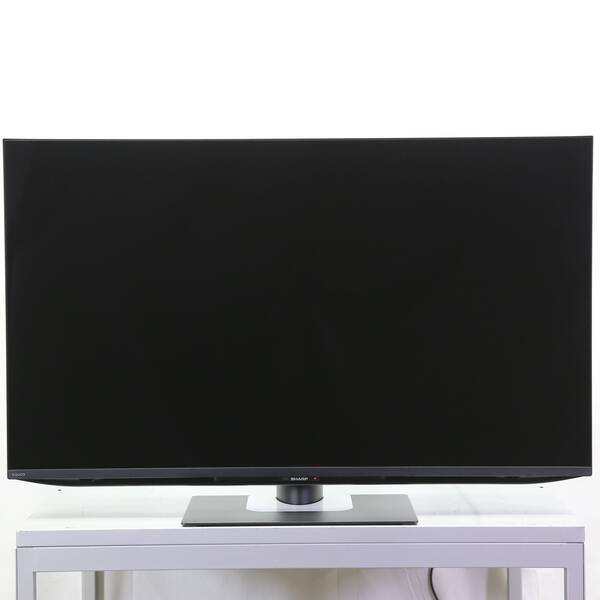 【中古】SHARP(シャープ) 〔展示品〕 液晶テレビ AQUOS ブラック 4T-C43GP2 ［Bluetooth対応 ／4K対応 ／BS・CS 4Kチューナー内蔵 ／YouTube対応］ 【198-ud】