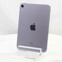 【中古】Apple(アップル) iPad mini 第6世代 256GB パープル MK8K3J/A SIMフリー 【276-ud】(2)