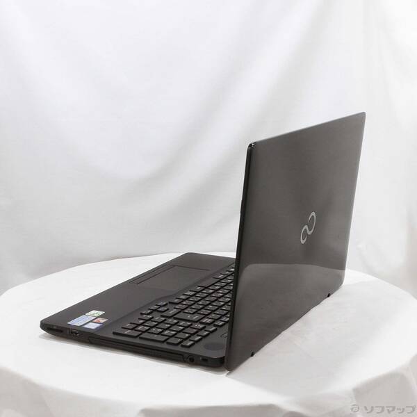 【中古】FUJITSU(富士通） 格安安心パソコン LIFEBOOK AH45／X FMVA45XB シャイニーブラック 〔Windows 10〕 【262-ud】