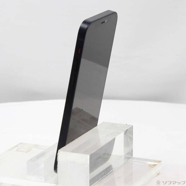 【中古】Apple(アップル) iPhone12 64GB ブラック MGHN3J／A SIMフリー 【262-ud】
