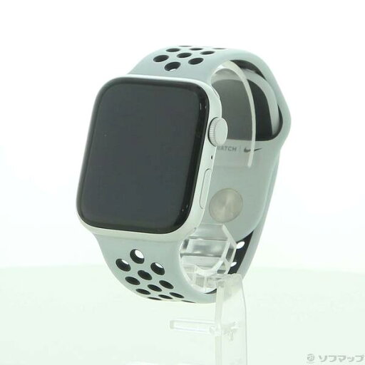 【中古】Apple(アップル) Apple Watch SE 第1世代 Nike GPS 44mm シルバーアルミニウムケース ピュアプラチナム/ブラックNikeスポーツバンド 【198-ud】 【中古】Apple(アップル) Apple Watch SE 第1世代 Nike GPS 44mm シルバーアルミニウムケース ピュアプラチナム/ブラックNikeスポーツバンド 【198-ud】