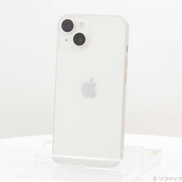 【中古】Apple(アップル) iPhone14 128GB スターライト MPUQ3J/A SIMフリー 【262-ud】