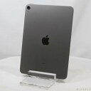 【中古】Apple(アップル) iPad Air 第4世代 64GB スペースグレイ MYFM2J/A Wi-Fi 【262-ud】(2)